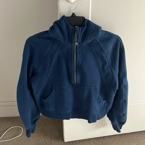 Half Zip Scuba Hoodie